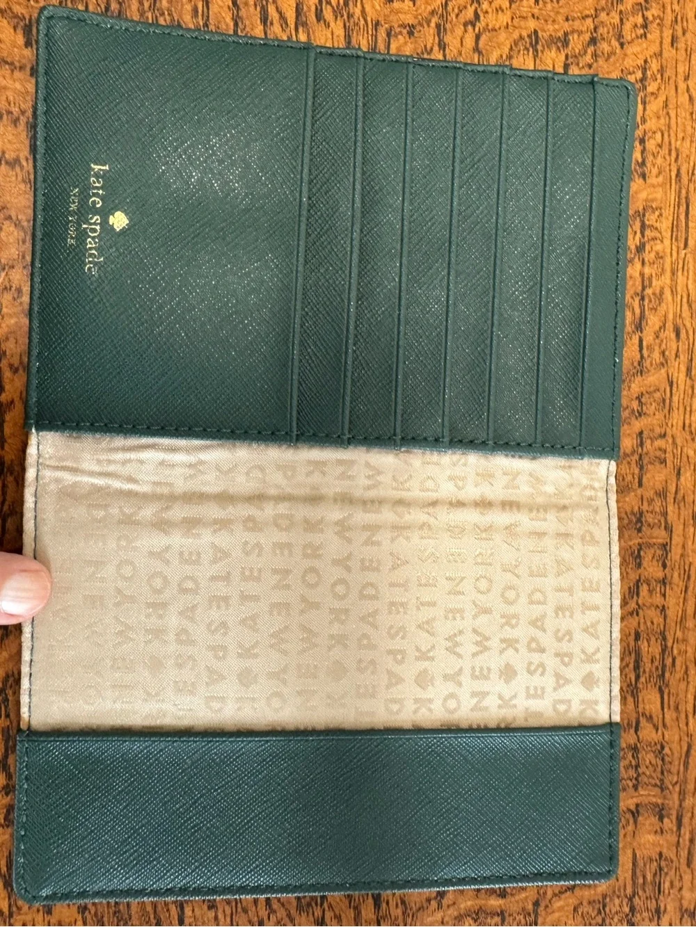 Kate Spade Blaze A Trail Imogene Fox Passport Holder/Wallet